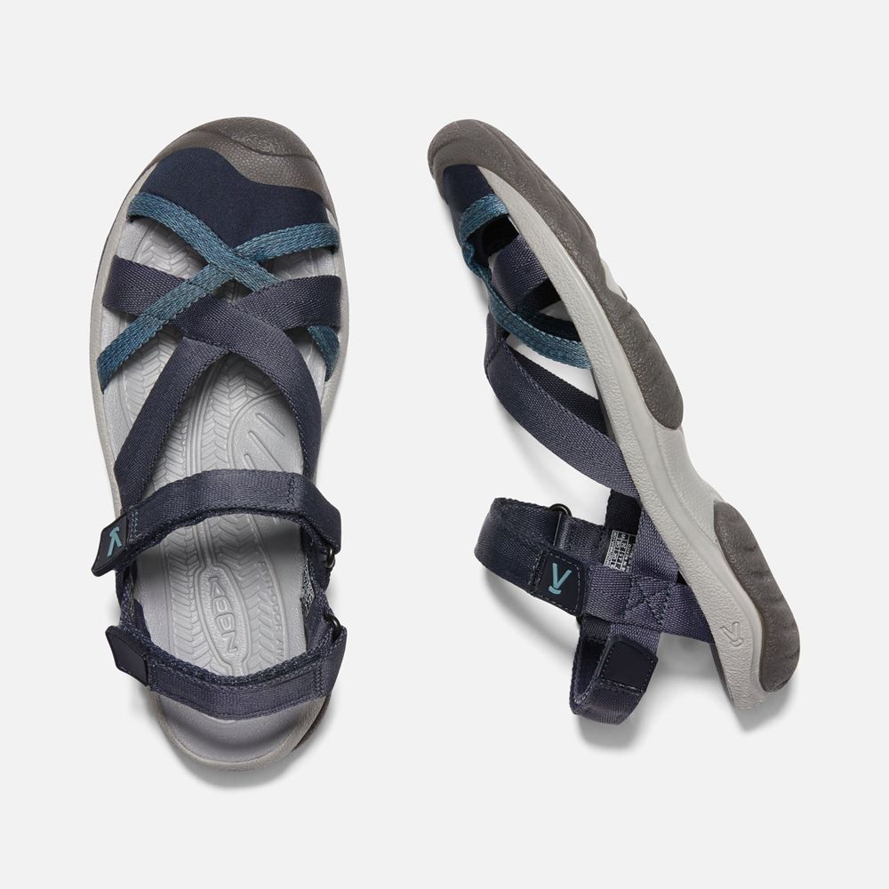 Sandalias con correa Keen Mexico Azul Marino - Mujer Kira Ankle - DQ7953846